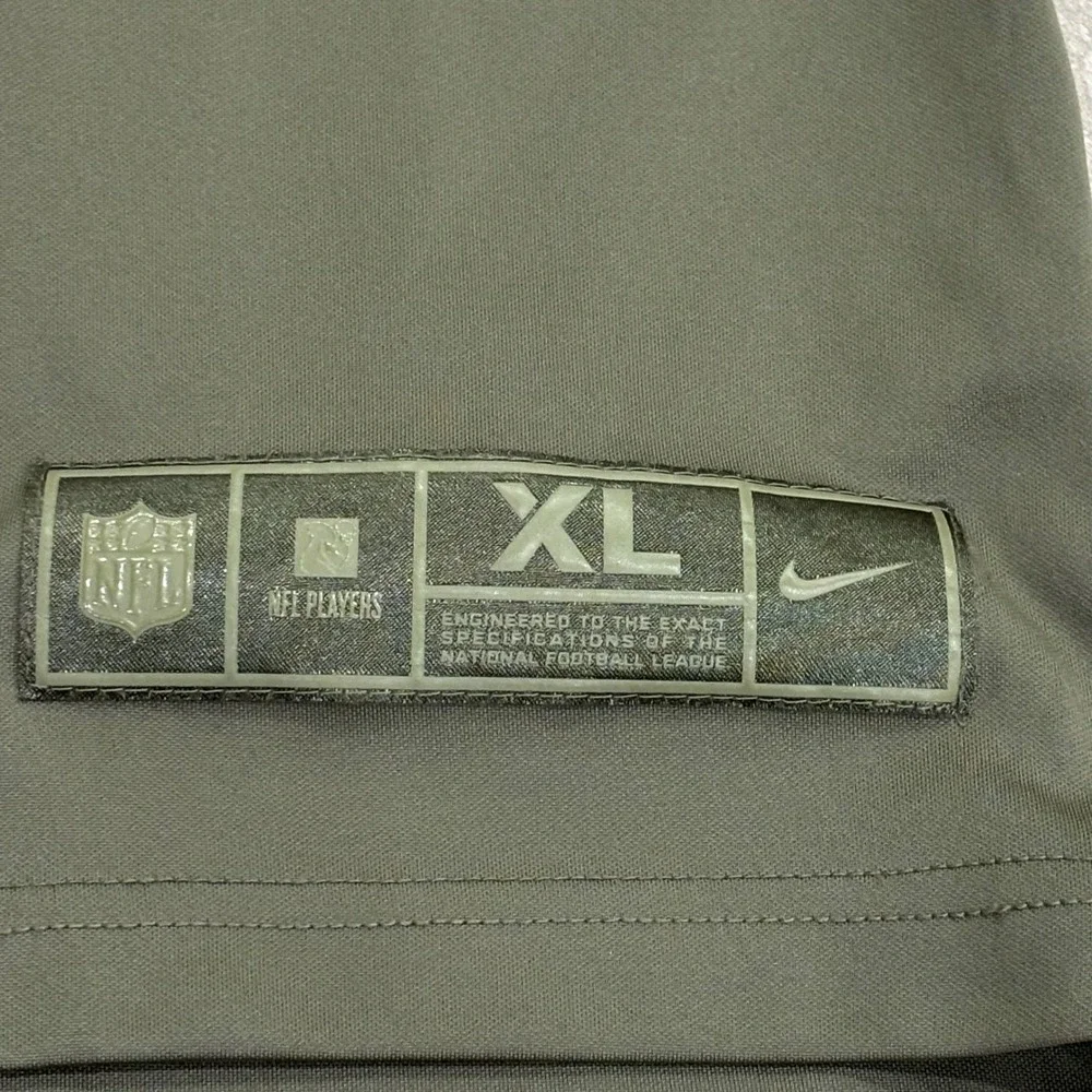 Nike Houston Texans JJ Watt 99 Salute to Service Jersey Mens XL‎ Olive Green NFL